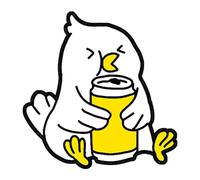 Spilla a tema animale del fumetto Pin del pulcino distintivo delle donne alla moda della decorazione del partito di Natale della lega spille degli animali per le borse, Misura unica, come descritto