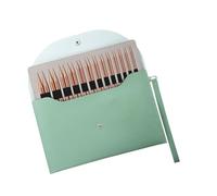 Spilla ad anelli staccabili in alluminio robusto oro rosa per accessori eleganti e esigenze di cucito, realizzata per durare nel tempo