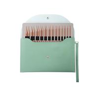 Spilla ad anelli staccabili in alluminio robusto oro rosa per accessori eleganti e esigenze di cucito, realizzata per durare nel tempo