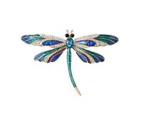Spilla alla con libellule con scintillanti Spilla animale per le donne Accessorio in scintillante per feste e gioielli con data
