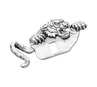 Spilla alla moda a forma di animale per abbellire l'outfit di tutti i giorni. Elegante accessorio da uomo per camicia o giacche. Spilla da uomo, Taglia unica, come descritto