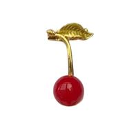 Spilla alla moda a forma di frutta per ragazze donne spilla rivestita moda sorelle e persone amate accessori gioielli per feste, Misura unica, come descritto
