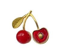 Spilla alla moda a forma di frutta per ragazze donne spilla rivestita moda sorelle e persone amate spilla da donna alla moda, One Size, come descritto