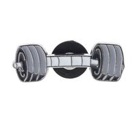 Spilla alla moda a forma di topo da fitness, alla moda, per allenamento, versatile, in lega, per cappelli, borse, vestiti, accessori per feste, Einheitsgröße, come descritto