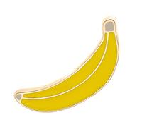 Spilla alla moda con frutta a forma di cartone animato, spilla decorativa alla moda, in lega, adatta per stili giovanili e individualità carino distintivo in metallo, Misura unica, come descritto