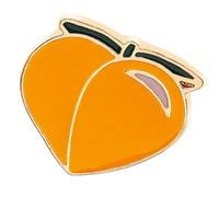 Spilla alla moda con frutta a forma di cartone animato, spilla decorativa alla moda, in lega, adatta per stili giovanili e individualità carino distintivo in metallo, Misura unica, come descritto