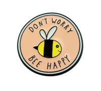 Spilla alla moda in lega dal design gioioso, accessorio alla moda per bambini e appassionati di api