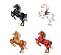 Spilla Anno Del Cavallo in Lega Per Ventagli E Elegante Spilla Dello Zodiaco Da Regalare