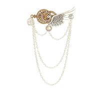Spilla antica con ingranaggi punk spilla pin per donne uomini abbigliamento accessori decorativi punk stili moda gioielli pin, One Size, come descritto