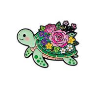 Spilla artistica a forma di fiore, con accento armonioso della natura, per abiti eleganti nel lavoro quotidiano e nelle occasioni speciali, facile spilla da bavero, Medium, come descritto
