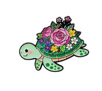 Spilla artistica a forma di fiore, con accento armonioso della natura, per abiti eleganti nel lavoro quotidiano e nelle occasioni speciali, Medium, come descritto