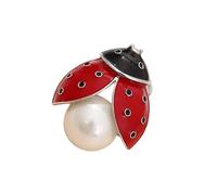 Spilla Artistica Drop Oil Ladybirds con Design Complicato E Meccanismo Di Fissaggio Non Intelligente Brillante Marienbirds Gioielli Da Regalo In Lega di Lusso Cristallo Spilla, Taglia unica, come