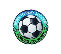 Spilla artistica in lega zinco con spilla da calcio 3D per accessori e regalo da stadio per ammiratori