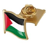 Spilla Bavero Con Bandiera Della Palestina Spilla Bavero Con Bottone Bandiera Nazionale Del Paese Spilla Nazionale Palestinese Gratuita Spilla in Epossidico Della Palestina