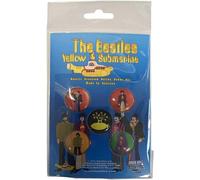 The Beatles Spilla in metallo Pack Yellow Submarine Ufficiale