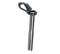 Blue Ice Aero Ice Screw Argento 19 cm