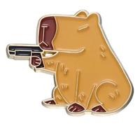 Spilla Capybara, Klein, Metallo non prezioso