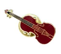 Spilla Cello Miniblings Spilla Da Giacca Viola Musica Violino Marrone MINI
