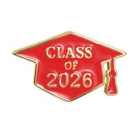 Spilla classica in lega Zn di alta qualità con design smaltato vivace e distintivo per il successo degli studenti, One Size, come descritto