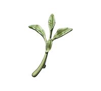 Spilla colorata accessorio multifunzionale bella pianta pin spilla pianta spilla per gli appassionati di moda presente, 8cm, Zinco