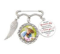 Spilla commemorativa personalizzata con testi fotografici, spilla con nappa, accessorio per cerimonia di laurea, 31