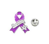 Spilla commemorativa, spilla colorata con giglio, spilla per accessori per abbigliamento, distintivo nero in lutto, 1.0*1.0*1.0