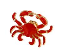Spilla con animali marini artistici in lega, spilla di sicurezza per giacche, camicette, cappelli, decorazione, souvenir, Einheitsgröße, come descritto