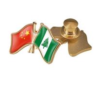 Spilla Con Bandiera Della Cina E Dell'Isola Di Norvegia Spilla Con Stampa Con Bandiera Dell'Amicizia Per Giacche Da Uomo E Da Donna Patriottiche Camicie Zaini Spilla Da Colletto Distintivo A