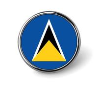 Spilla Con Bandiera Di Santa Lucia Per Camicia - Bottoni Spille Per La Modestia Spille Per Camicette Bottoni Di Sicurezza Invisibili Spilla Fisse Per Borse Magliette Tutti I Vestiti