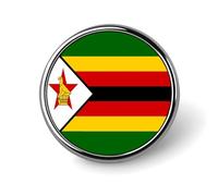 Spilla Con Bandiera Nazionale Della Repubblica Dello Zimbabwe Spilla Con Bandiera Mondiale Per Donne E Uomini Gioielli Originali Abbigliamento Patriottico Spille Per Borse Accessori