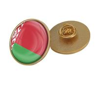Spilla Con Bandiera Patriottica Della Bielorussia Spilla Con Spilla Da Bavero Patriottica In Cristallo Stampato Con Bandiera Novità Accessorio Distintivo Con Spilla Da Cravatta Con Regalo