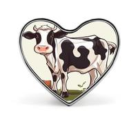 Spilla con bottone a forma di mucca da latte, progetta la tua spilla personalizzata, spilla decorativa in metallo per cappelli, vestiti e z