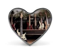 Spilla con bottone per chitarra, basso, strumenti musicali, progetta la tua spilla personalizzata, spilla decorativa in m