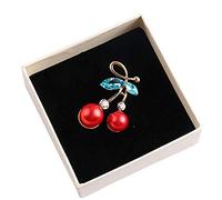Spilla con Ciondolo con Spilla di ciliegio Spilla di Moda Spille da Donna per Gioielli da Sposa Gioielli Regalo Piccolo Creativo e utile Convenient Handled