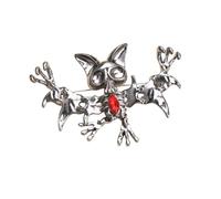 Spilla con design di animali di pipistrello di Halloween per uomini e donne, gioielli e accessori, matrimoni, feste, feste, regali a sorpresa per coppia