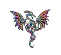 Spilla Con Disegni Draghi Intricati Gioielli In Lega Per Uso Prolungato Personalizza Per Compleanni Eventi Speciali. Elegante Spilla A Forma Drago Regalo