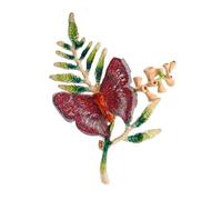 Spilla Con Disegni Farfalle Vibranti Accessorio in Metallo Resistente Alla Corrosione Per Abiti E Abiti Gioielli Fatti a Mano Con Fiori Farfalla