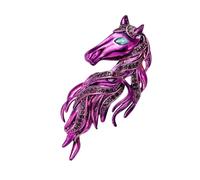 Spilla con disegni unici Accessorio in lega Robusta e comoda Ideale da indossare tutti i giorni Spilla da cavallo unisex per occasioni speciali