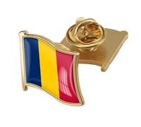 Spilla Con Distintivo Bandiera Ciad Spille Con Stampa Di Lettere Della Bandiera Mondiale Patriottica Spilla Novità Spilla Da Bavero Fibbia Ciondolo Gioielli Per Donne Uomini Memorabilia Regalo