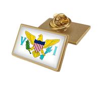 Spilla Con Distintivo Bandiera Isole Vergini Degli Stati Uniti Spille Con Stampa Di Lettere Della Bandiera Mondiale Patriottica Spilla Novità Spilla Da Bavero Gioielli Con Per Donne Uomini Regalo