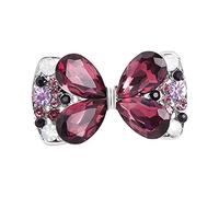 Spilla con fiocco a farfalla con strass, per donne e ragazze, alla moda, graziose spille con pietra portafortuna in cristallo, accessori delicati per abiti, Pasqua, compleanno, matrimonio, festa