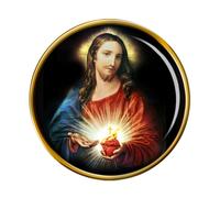 Spilla Con Il Sacro Cuore Di Gesù