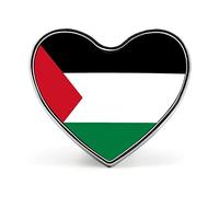 Spilla con la bandiera della Palestina - Adatta per studenti, leader, insegnanti, attività commemorative di gruppo, spilla decorativa a tema amore.