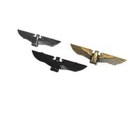 Spilla con medaglia d'aquila Spilla Zaino Cappello Borsa Colletto Bavero Ali spiegate Distintivo con aquila Accessori for gioielli di moda(Light green)