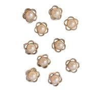 Spilla con perle a sgancio rapido con design in lega liscia impedisce che il guardaroba scivoli per l'ufficio e la chiusura delicata sulla pelle, Misura unica, come descritto