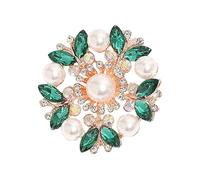Spilla con perle alla Clip per sciarpa multiuso Stili coreani Regalo gioielli per le sue occasioni speciali Elegante spilla con in lega