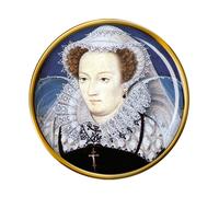 Spilla Con Ritratti Di Maria Stuarda