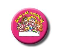 Spilla con scritta “The Friends” rosa