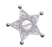 Spilla con spilla a stella per borsetta per giacche, Silver