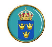Spilla Con Stemma Della Svezia